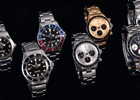 vintage rolex collection.